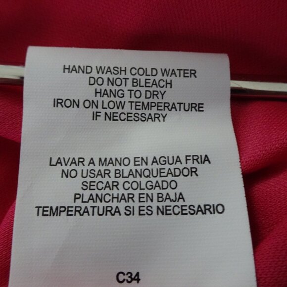 Figueroa & Flower Embroidered Tunic Top Women's Petite Size PM Pink Loose Fit - Picture 11 of 11